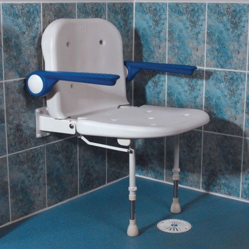 Advanced Wall Mounted Shower Seat - Essential Aids UK